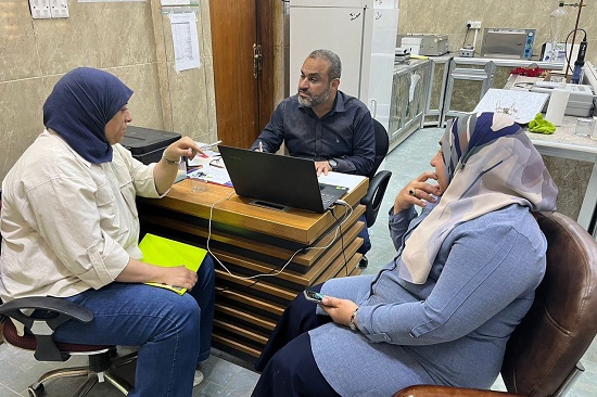 زيارة ميدانية الى دائرة بيئة الانبار